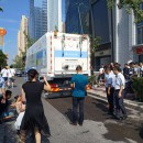 Sanitation heavy device debut in Xi An The road surface is as new as after the operation Sanitation heavy device debut in Xi An The road surface is as new as after the operation